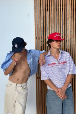 Scuffers Shirts & Polos^Not LA Yet Blue Checkered Shirt