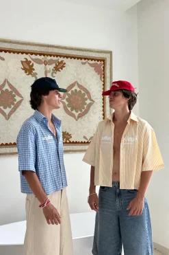 Scuffers Shirts & Polos^Not LA Yet Blue Checkered Shirt