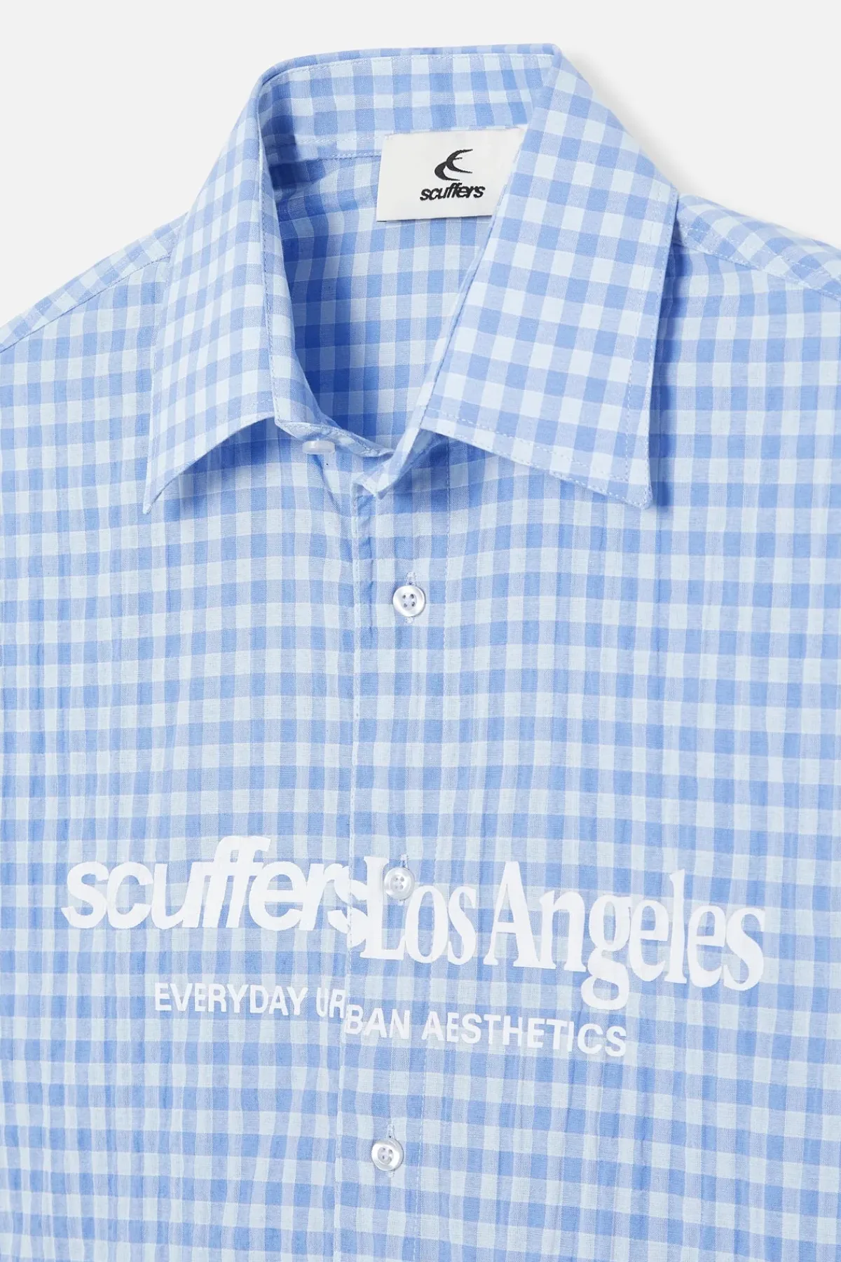 Scuffers Shirts & Polos^Not LA Yet Blue Checkered Shirt