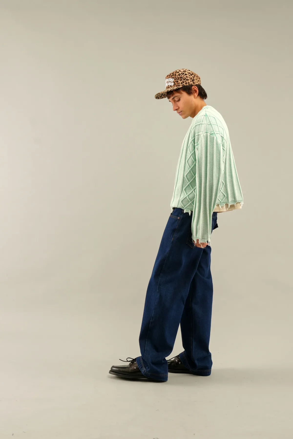 Scuffers Knitwear^Oversized Green Trench Jersey