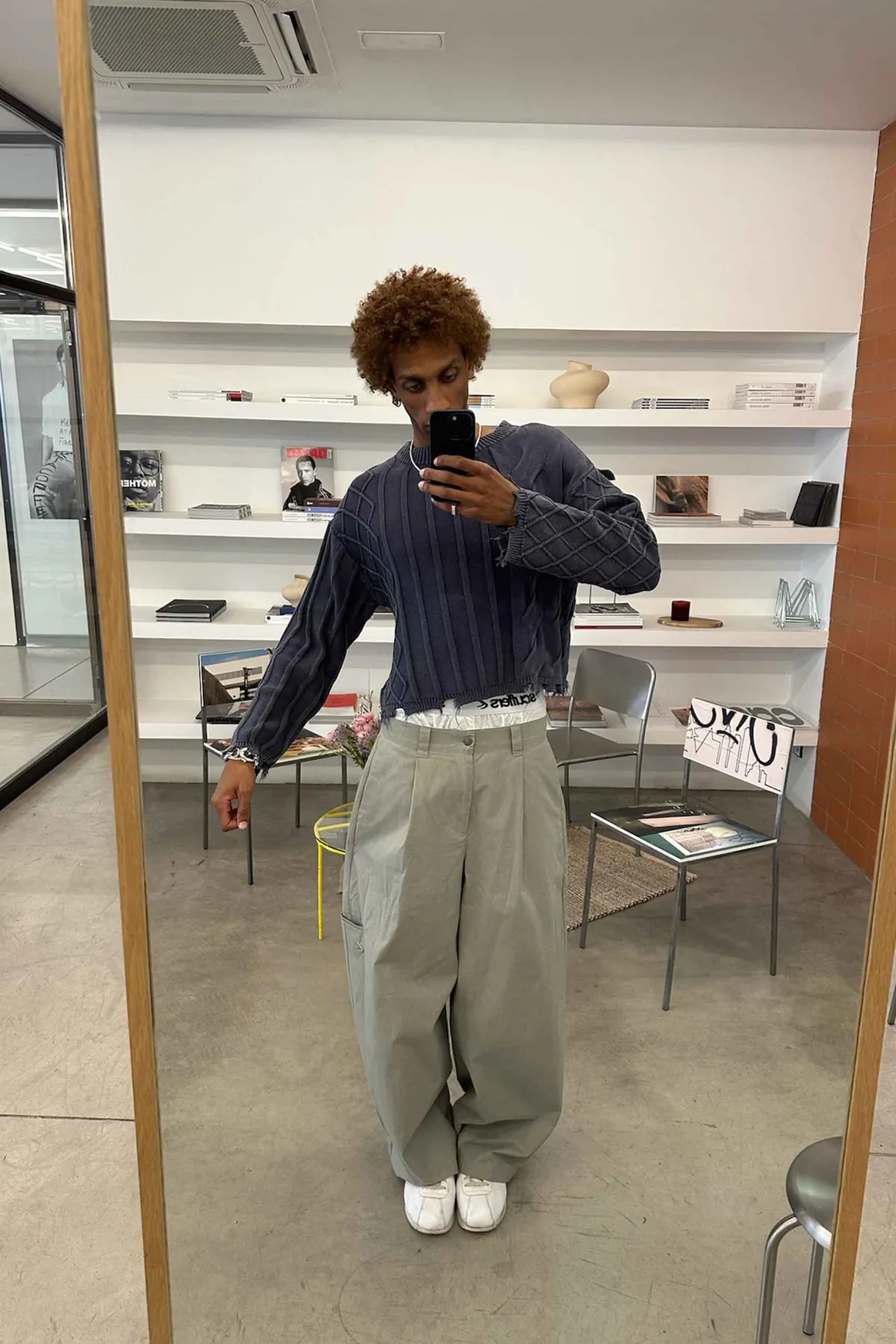 Scuffers Knitwear^Oversized Navy Trench Jersey