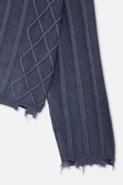 Scuffers Knitwear^Oversized Navy Trench Jersey