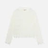 Scuffers Knitwear^Oversized White Trench Jersey
