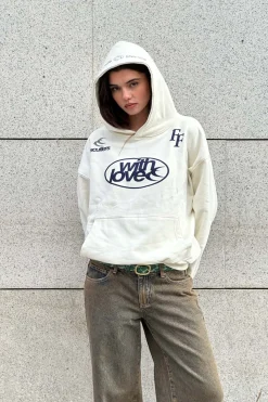 Scuffers Hoodies^Paris Ecru Hoodie