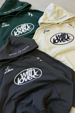 Scuffers Hoodies^Paris Ecru Hoodie