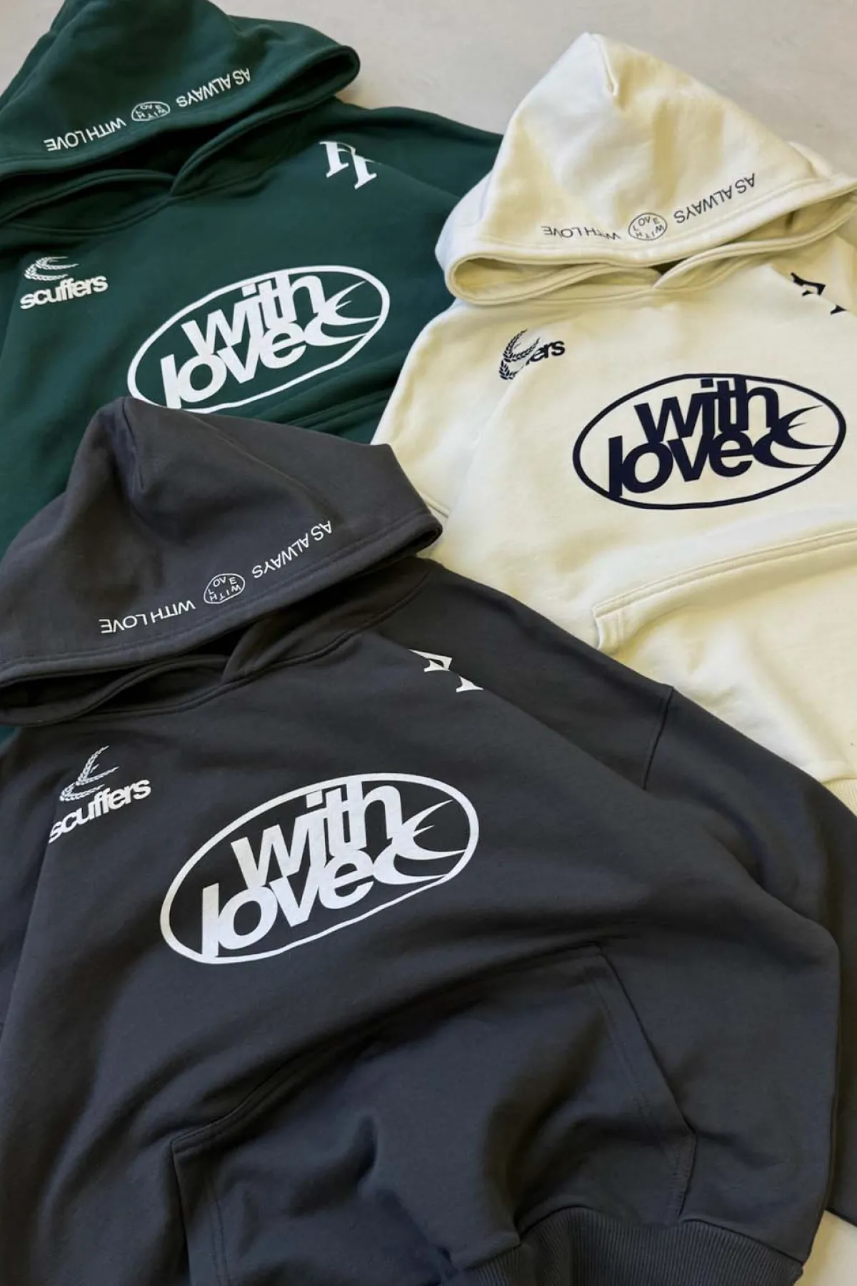 Scuffers Hoodies^Paris Green Hoodie