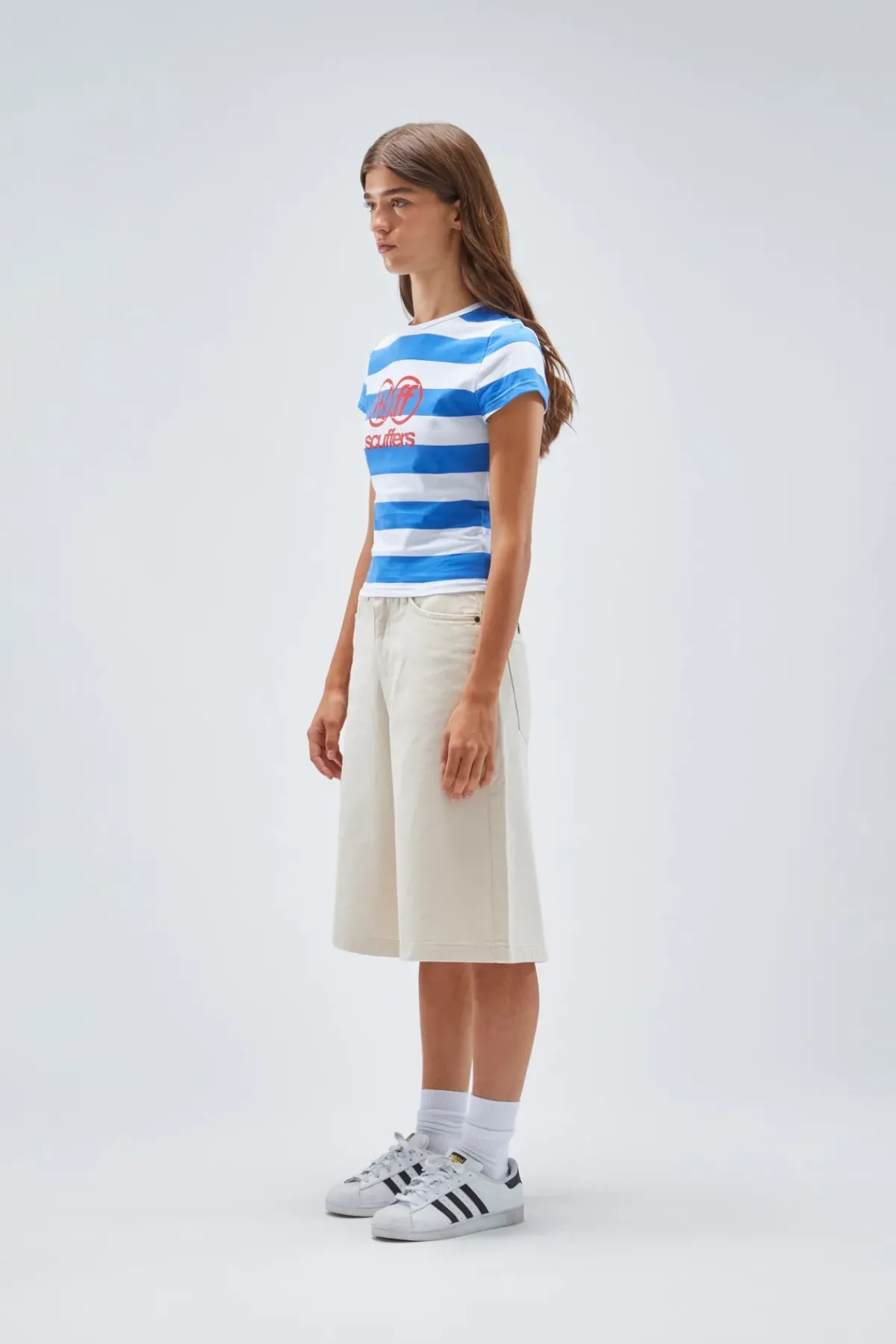 Scuffers Tops | T-shirts^Paris Navy Striped Top
