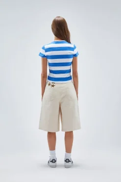 Scuffers Tops | T-shirts^Paris Navy Striped Top