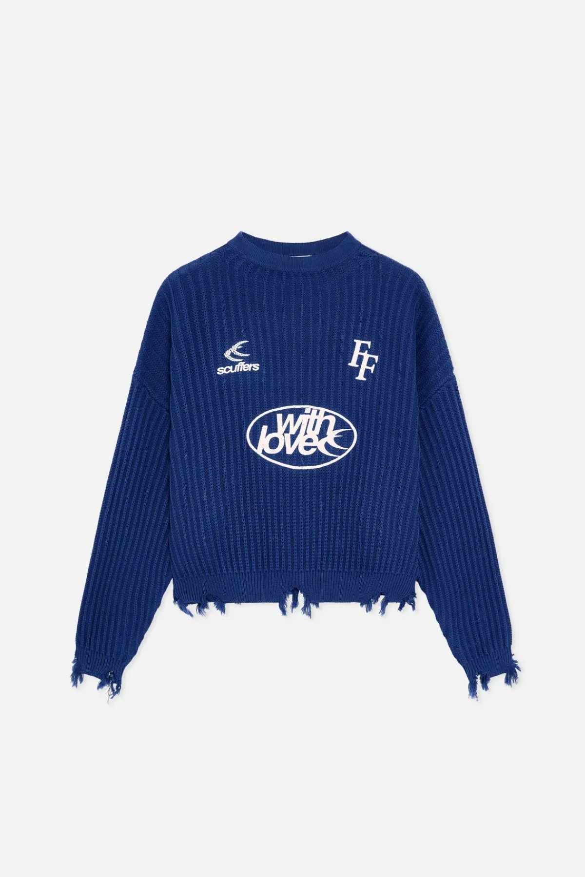 Scuffers Knitwear^Paris Royal Blue Jersey