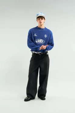 Scuffers Knitwear^Paris Royal Blue Jersey