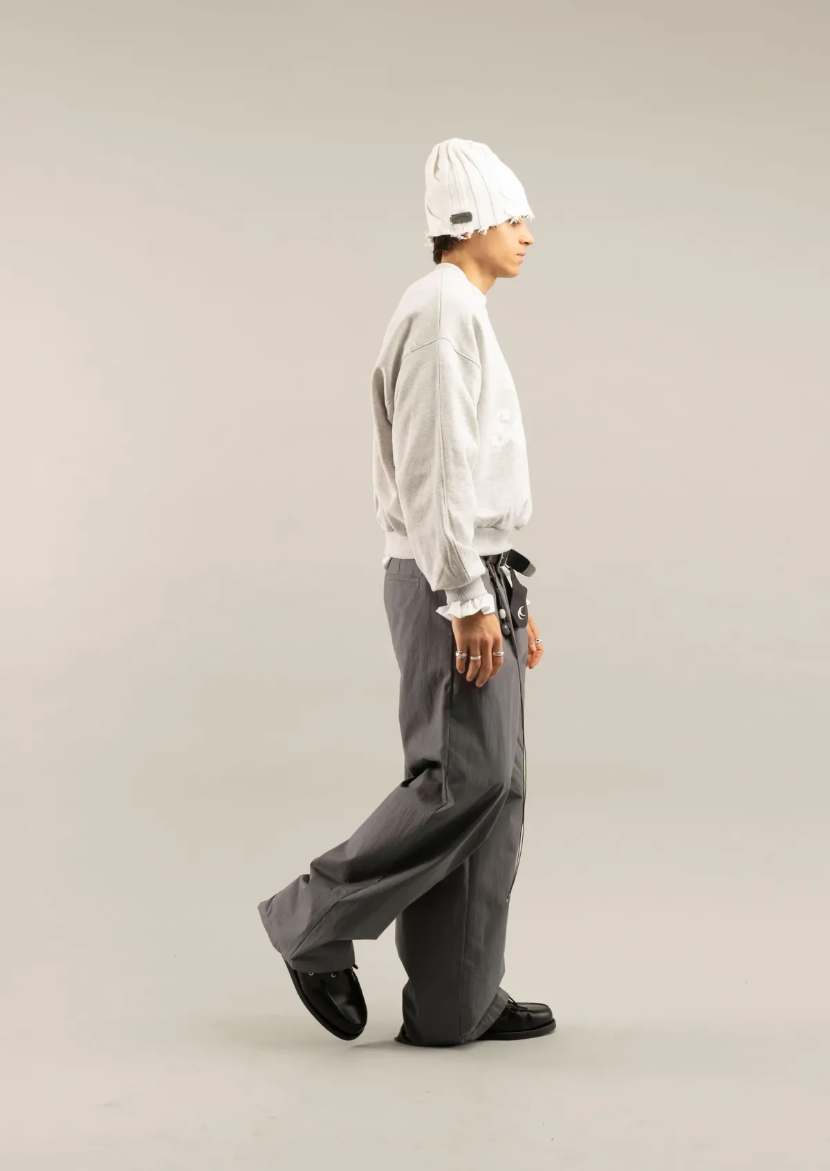 Scuffers Crewneck^Pearl Grey Crewneck