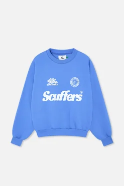 Scuffers Crewneck^Pearl Royal Blue Crewneck
