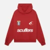 Scuffers Hoodies^Picnic Dark Red Hoodie