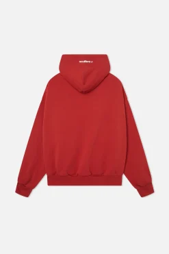 Scuffers Hoodies^Picnic Dark Red Hoodie