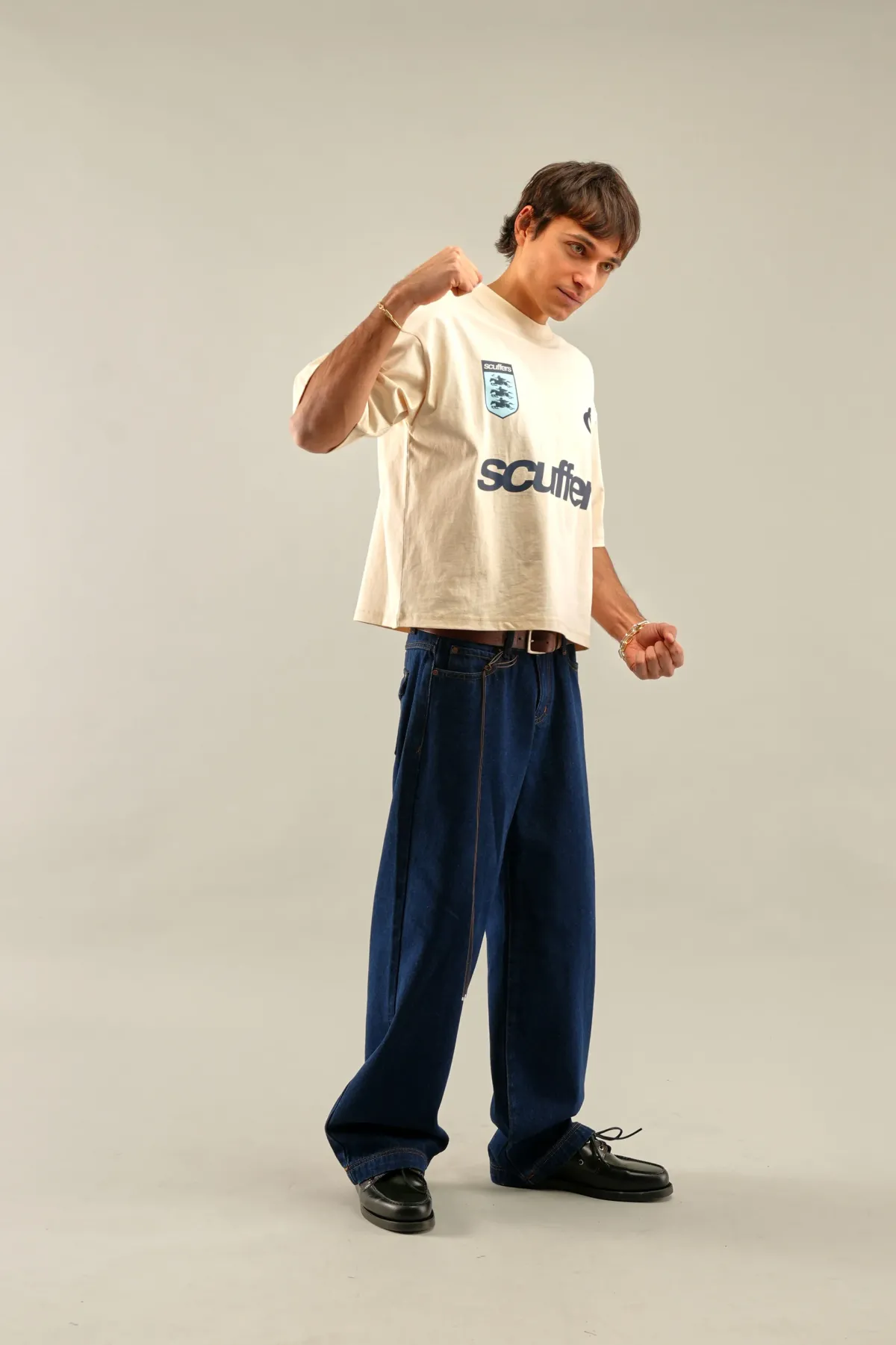Scuffers T-shirts^Picnic Ecru T-Shirt