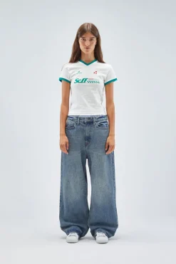 Scuffers Tops | T-shirts^Racer Ecru Top