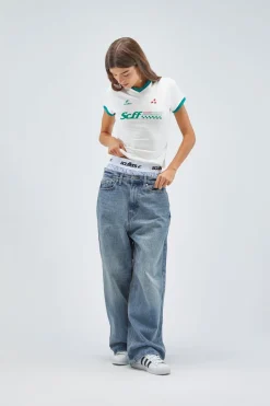 Scuffers Tops | T-shirts^Racer Ecru Top