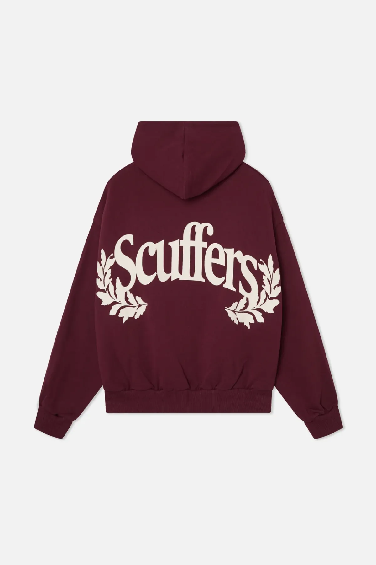 Scuffers Hoodies^Romeo Burgundy Hoodie