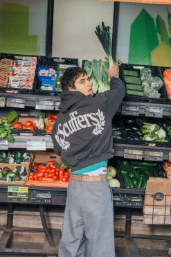 Scuffers Hoodies^Romeo Dark Hoodie