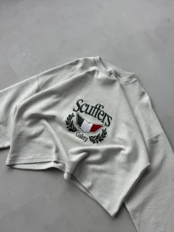 Scuffers Crewneck^Romeo Ecru Sweatshirt
