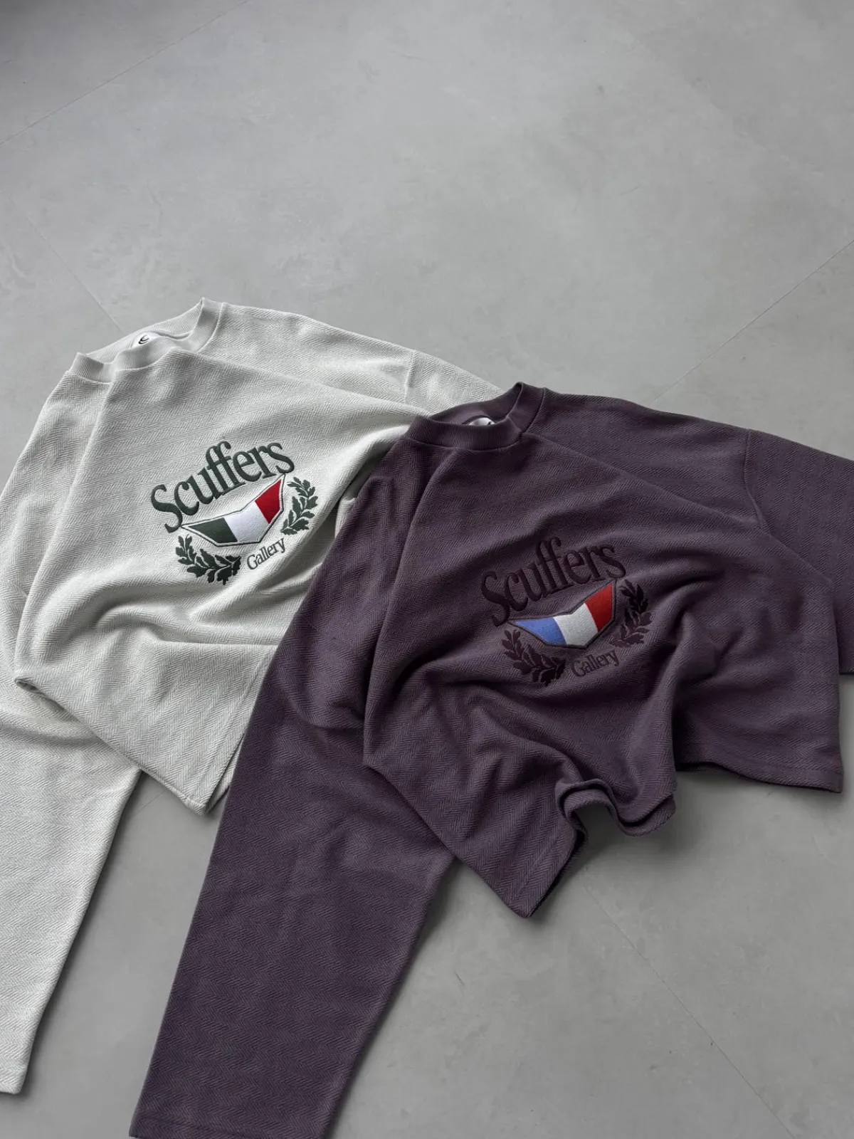 Scuffers Crewneck^Romeo Light Burgundy Sweatshirt