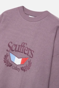 Scuffers Crewneck^Romeo Light Burgundy Sweatshirt