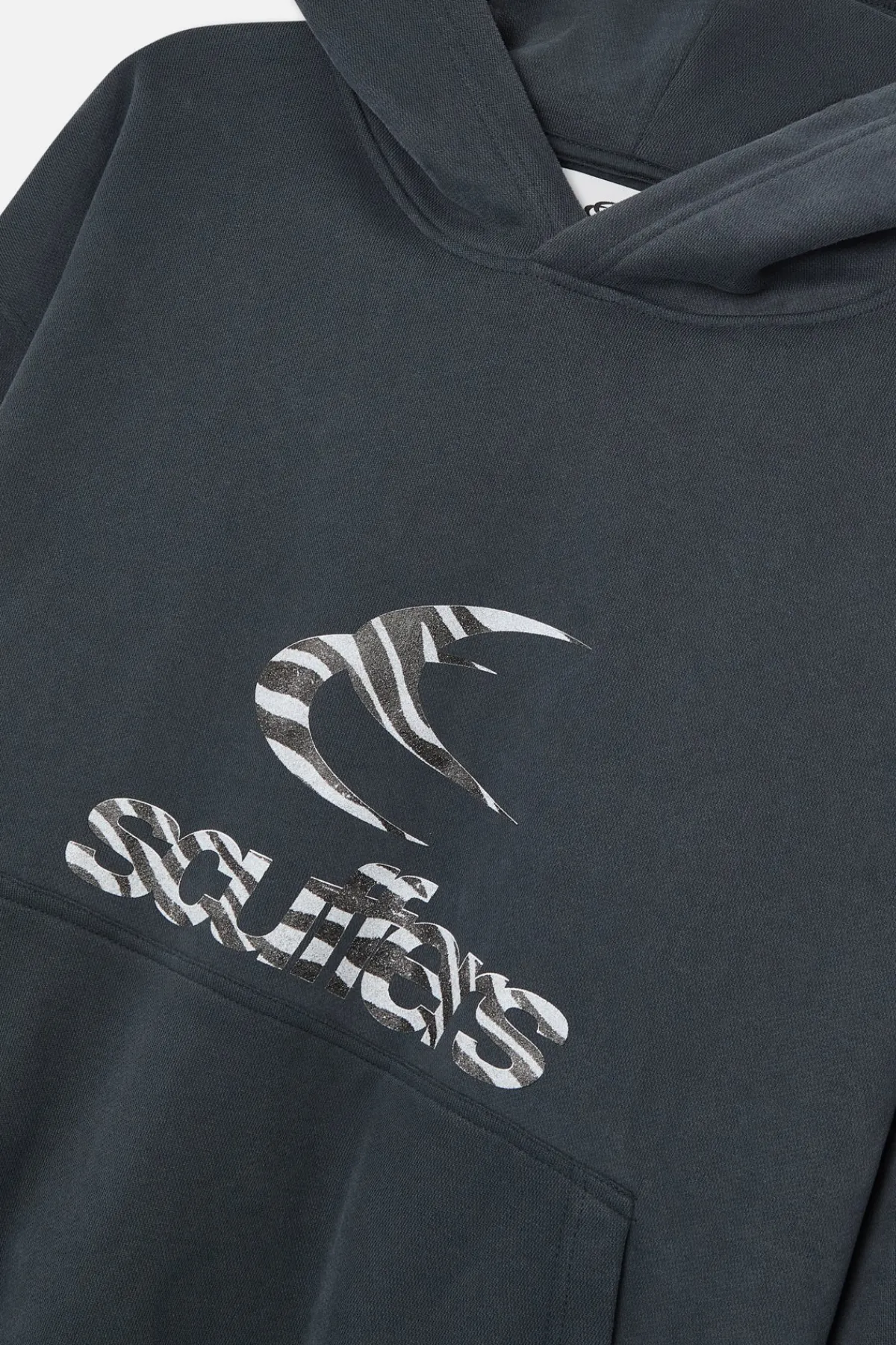 Scuffers Hoodies^Safari Black Hoodie