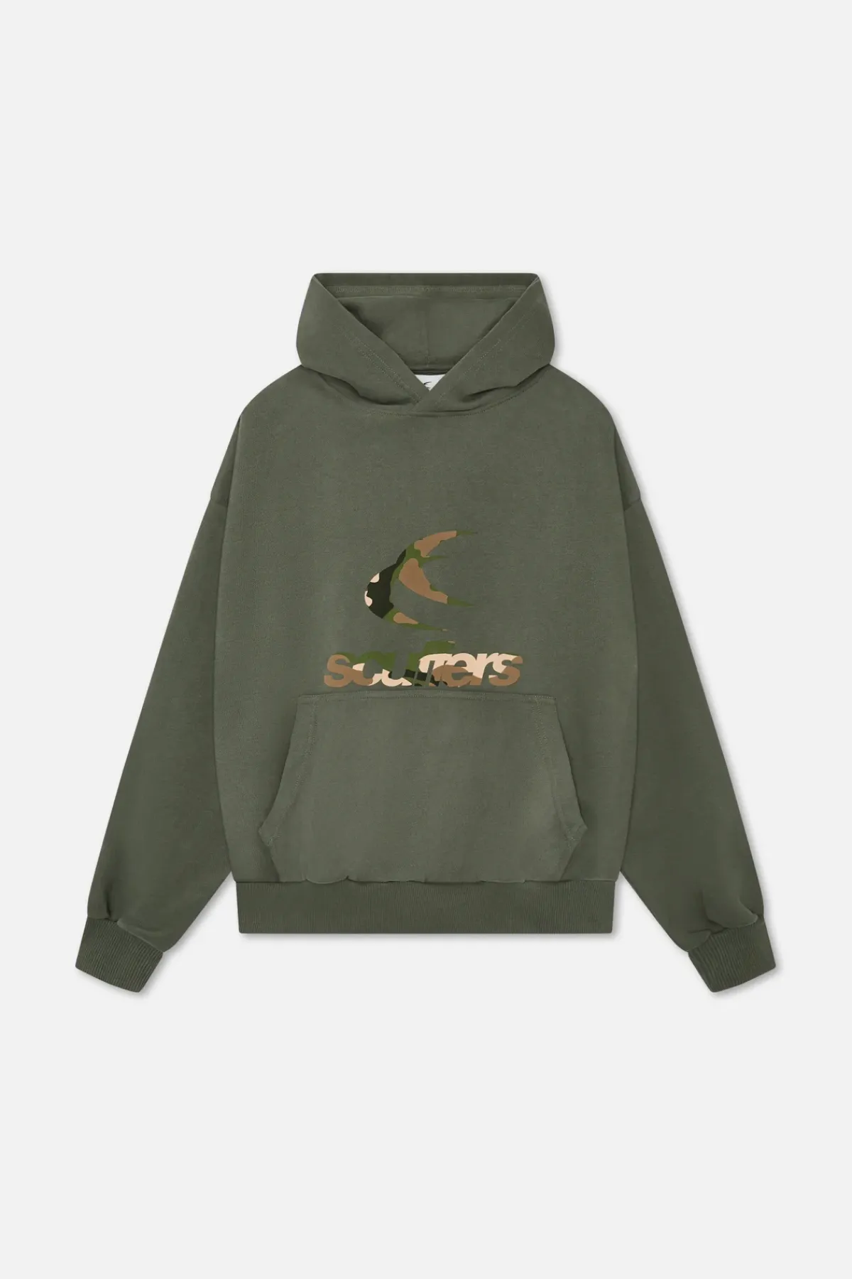Scuffers Hoodies^Safari Green Hoodie