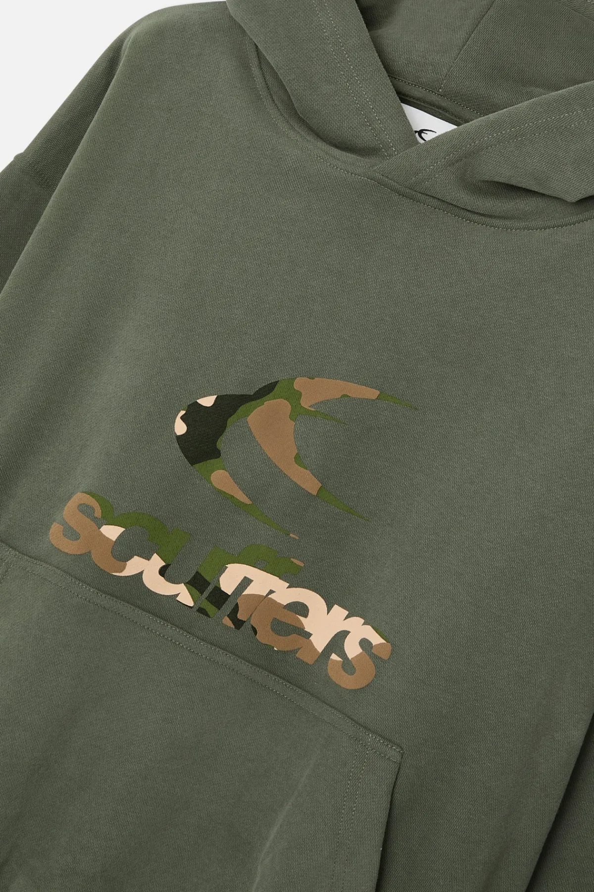 Scuffers Hoodies^Safari Green Hoodie