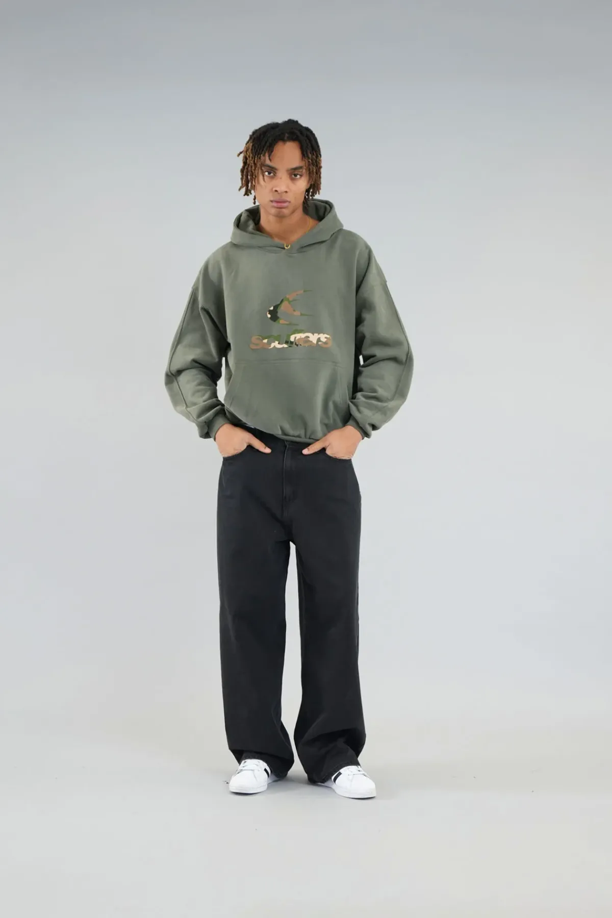 Scuffers Hoodies^Safari Green Hoodie