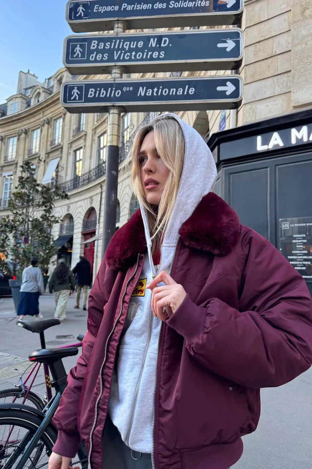Scuffers Outerwear^SCFF Burgundy Bomber Jacket