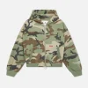 Scuffers Hoodies^SCFF Camo Zipper