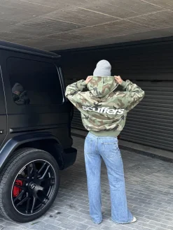 Scuffers Hoodies^SCFF Camo Zipper
