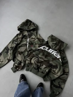 Scuffers Hoodies^SCFF Camo Zipper