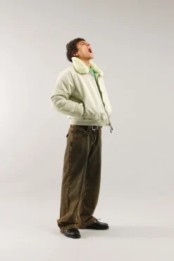 Scuffers Outerwear^SCFF Green Mint Bomber Jacket