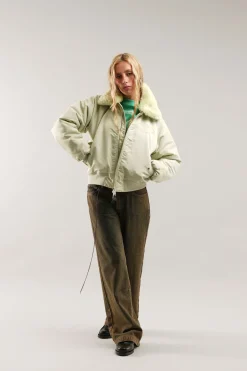 Scuffers Outerwear^SCFF Green Mint Bomber Jacket