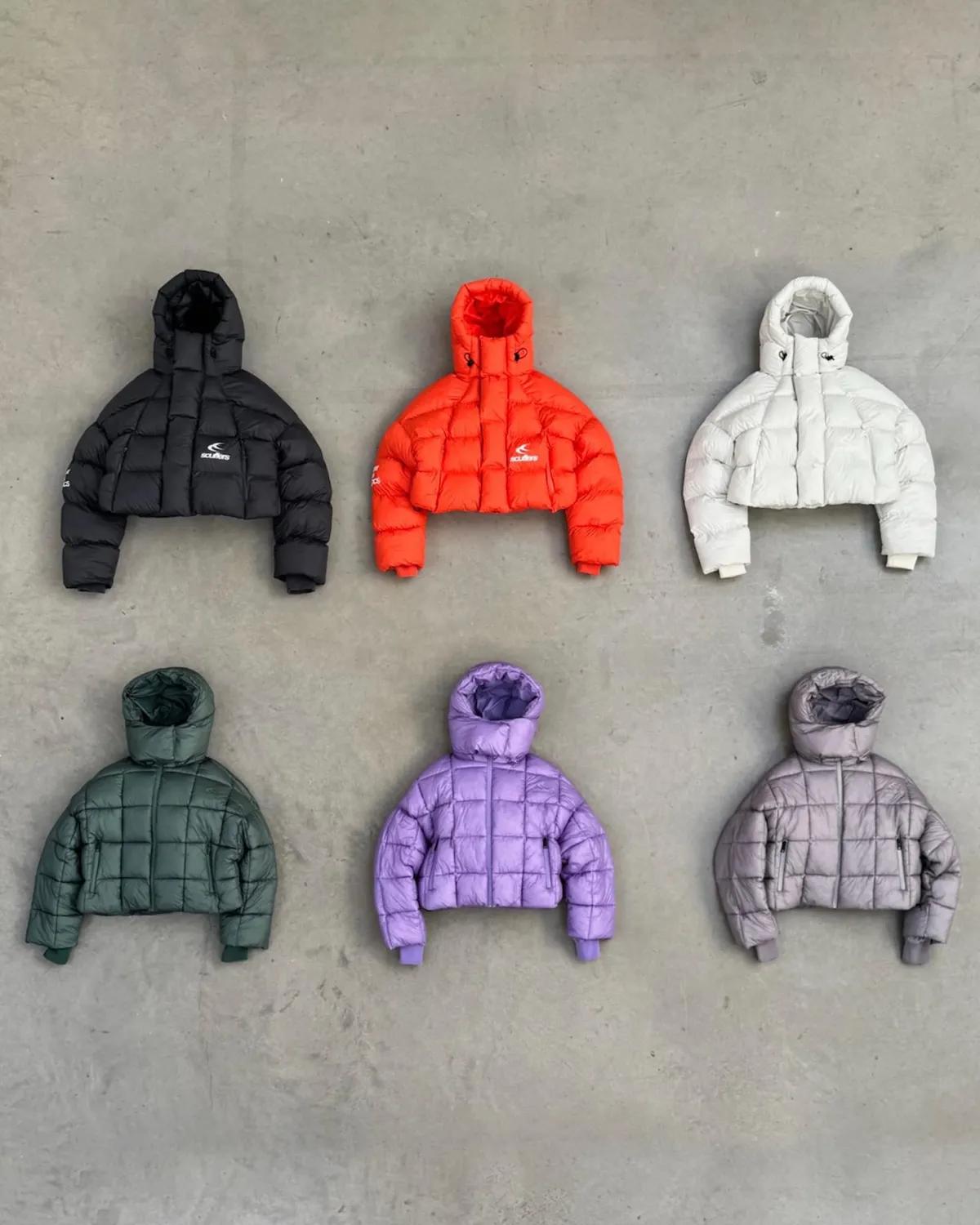 Scuffers Outerwear^SCFF Grey Puffer