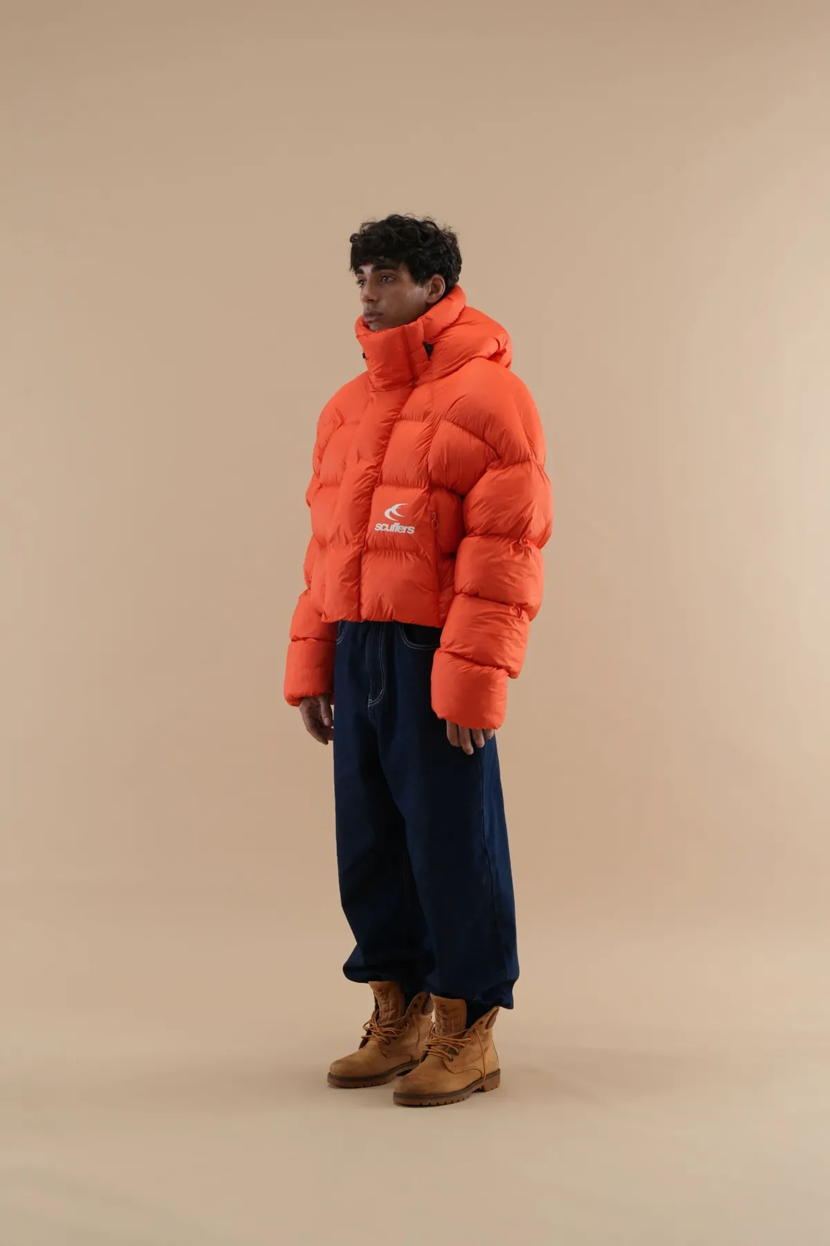 Scuffers Outerwear^SCFF Orange Puffer