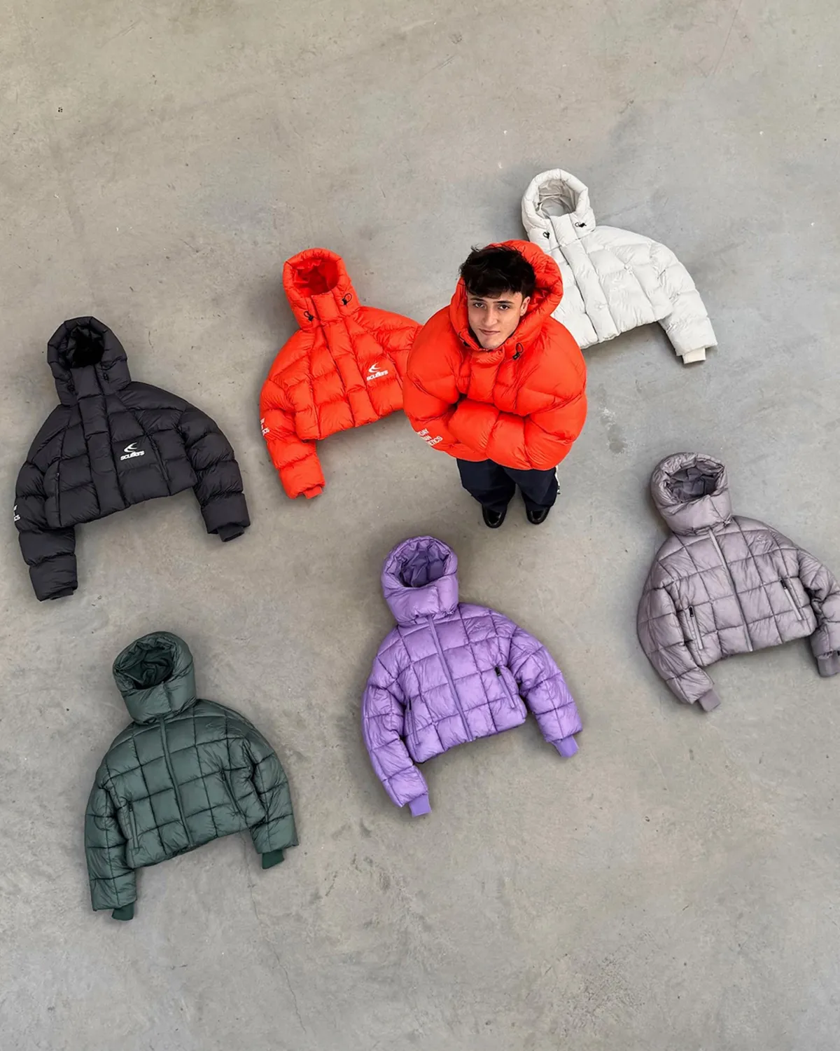 Scuffers Outerwear^SCFF Orange Puffer