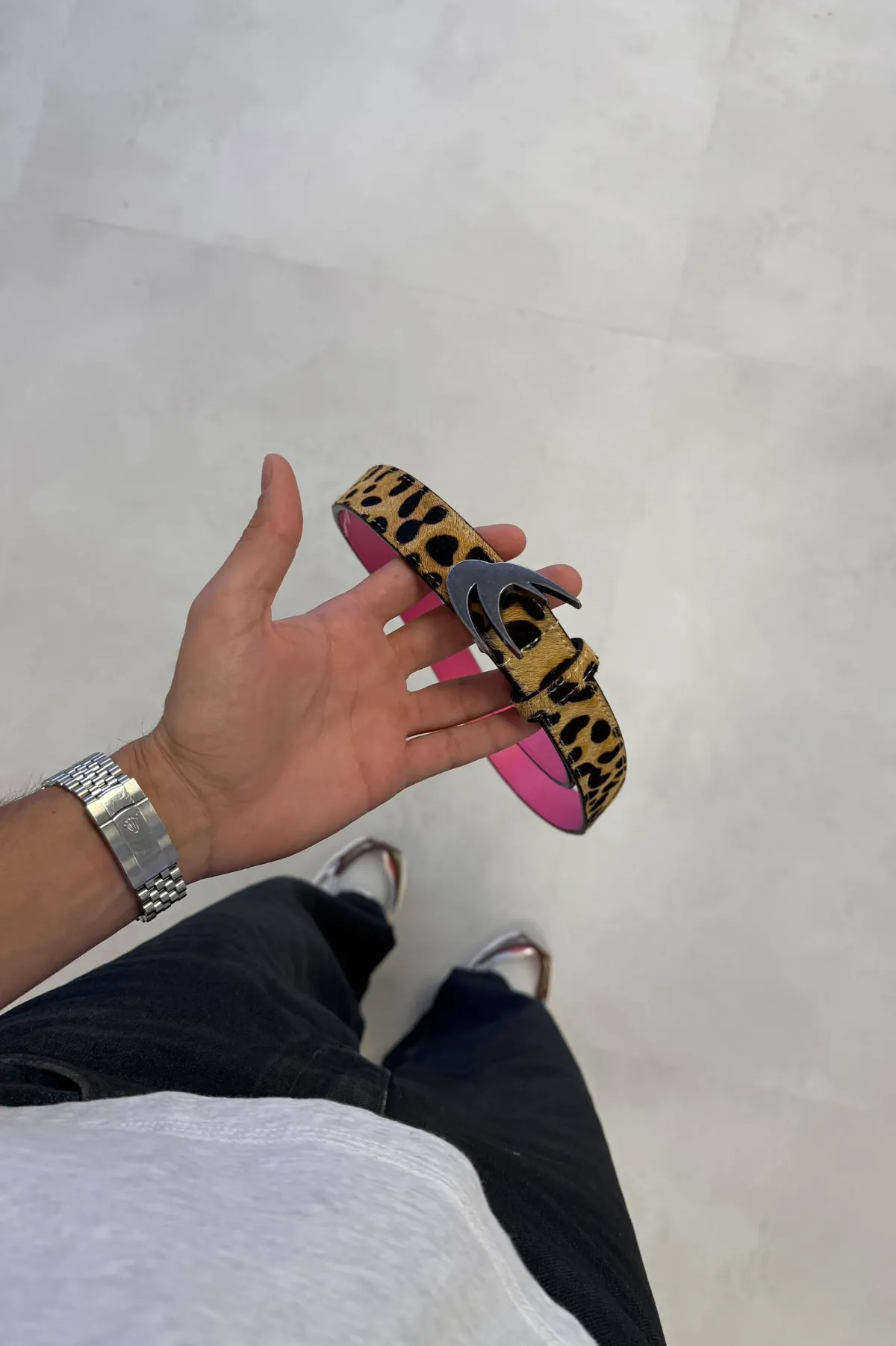 Scuffers Belts^Leopard Belt