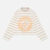 Scuffers Long Sleeves^Shield Brown Striped Longsleeve