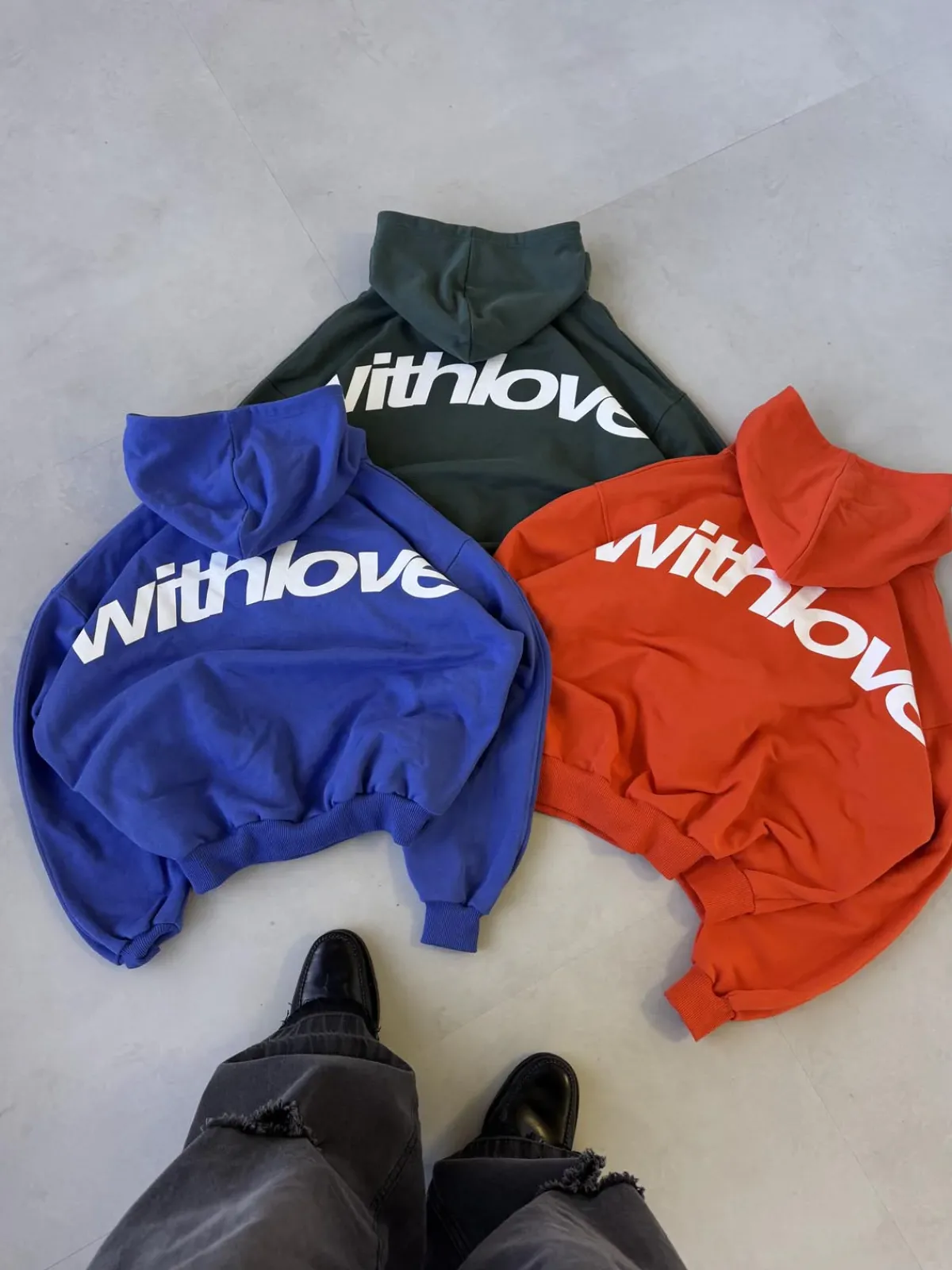 Scuffers Hoodies^Sign Blue Hoodie