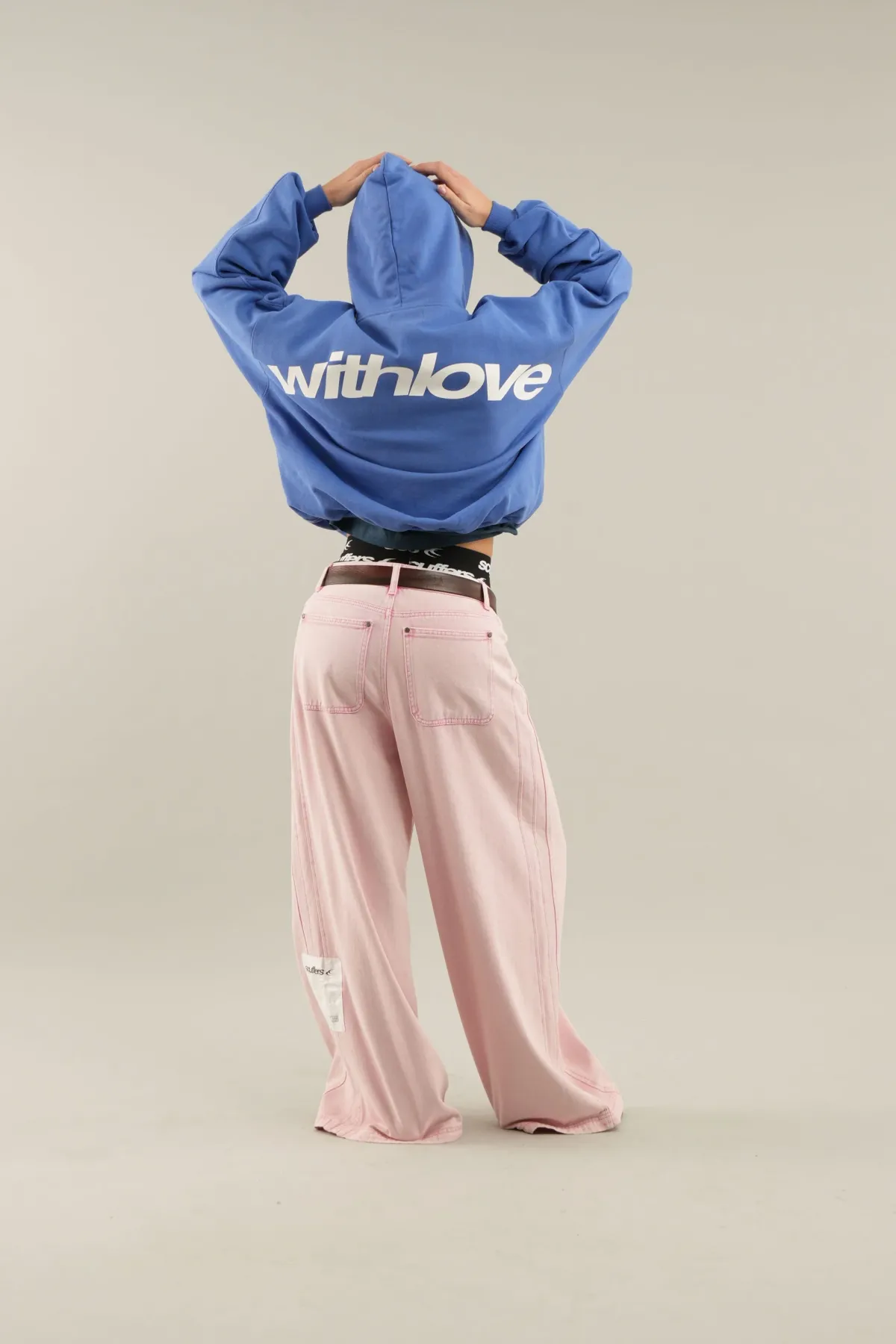 Scuffers Hoodies^Sign Blue Hoodie