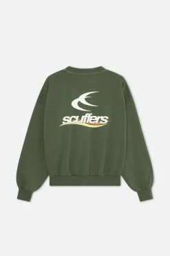 Scuffers Crewneck^Sign Green Crewneck