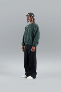 Scuffers Crewneck^Sign Green Crewneck
