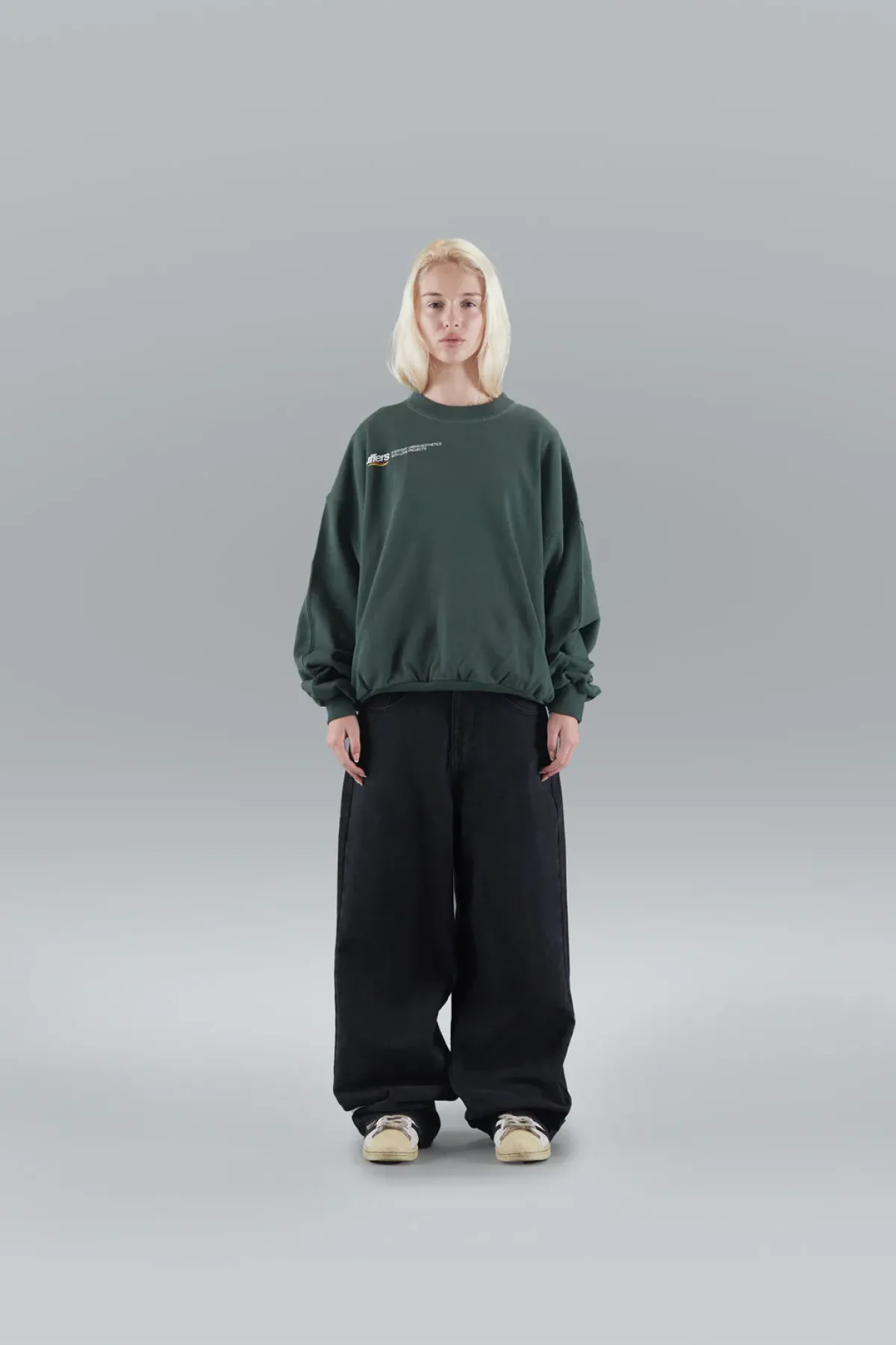 Scuffers Crewneck^Sign Green Crewneck