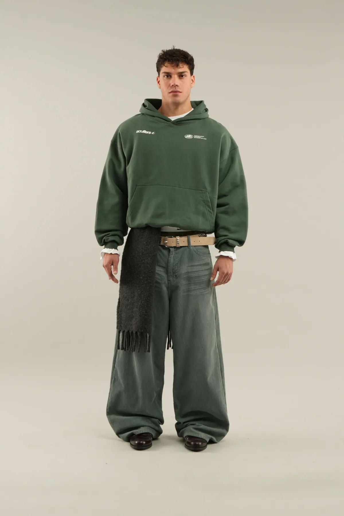 Scuffers Hoodies^Sign Green Hoodie