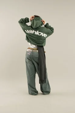 Scuffers Hoodies^Sign Green Hoodie