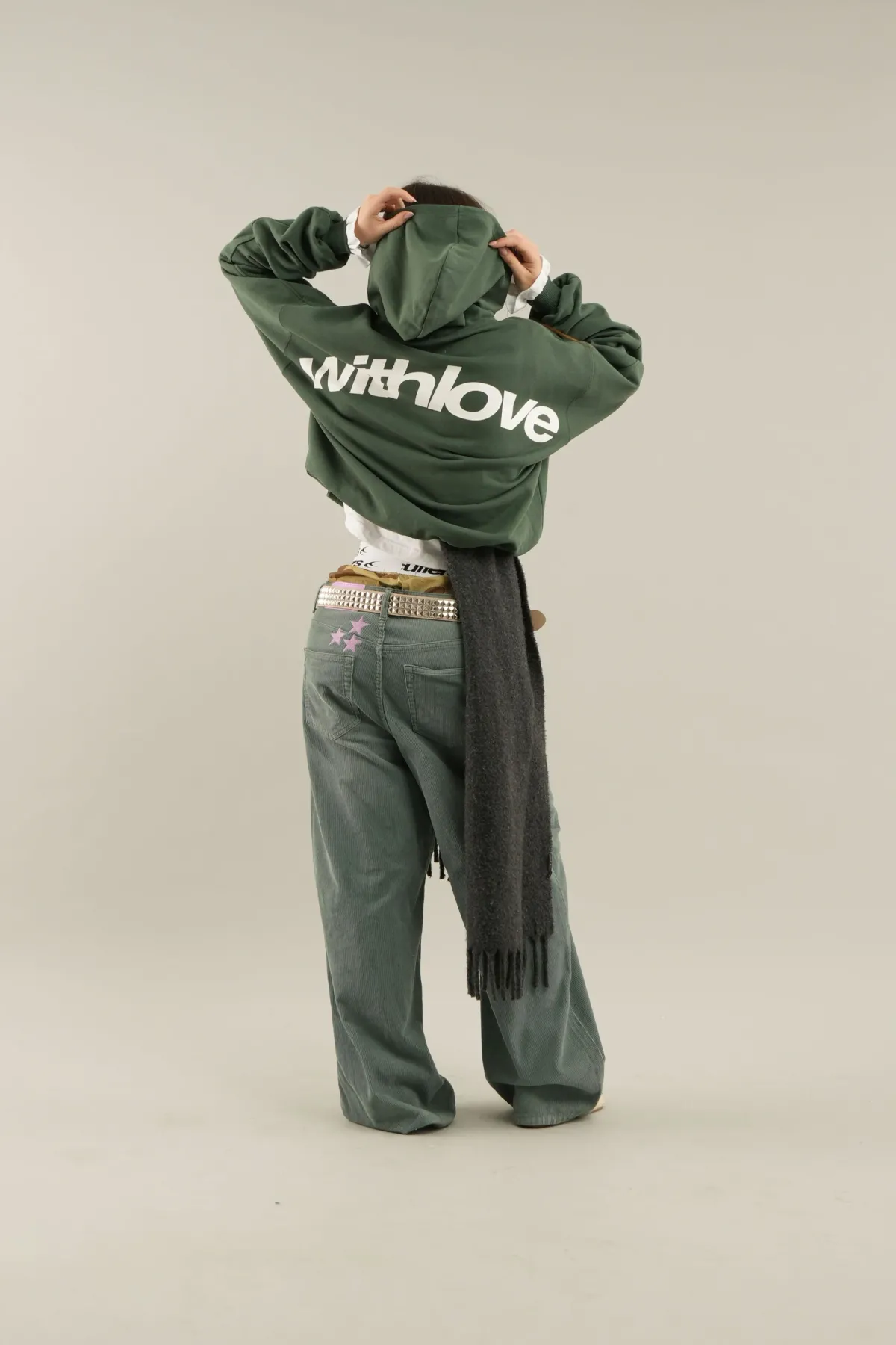 Scuffers Hoodies^Sign Green Hoodie