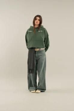 Scuffers Hoodies^Sign Green Hoodie